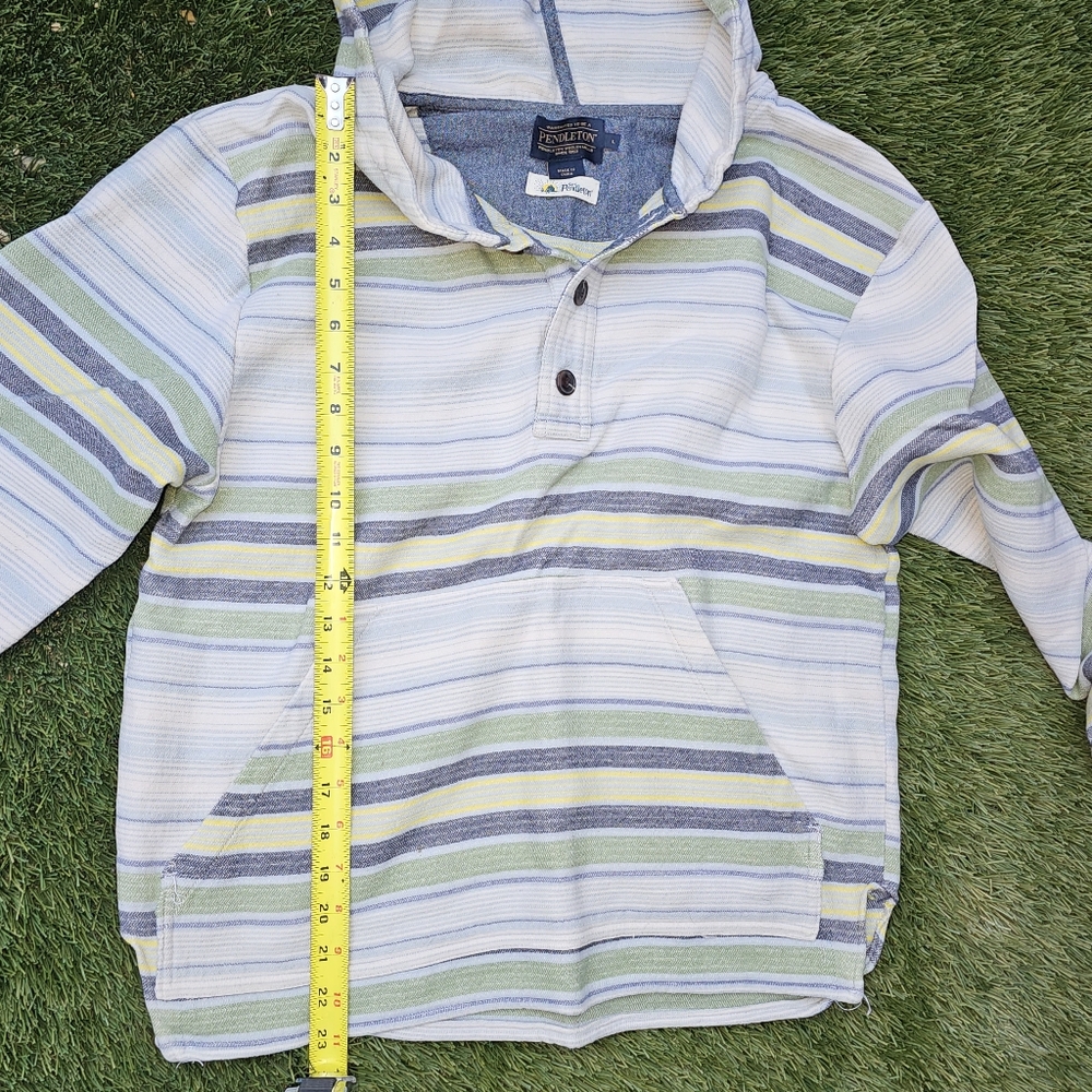 Pendleton Multicolor Striped Hooded Jacket